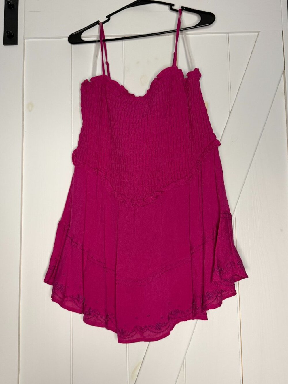 Vibrant No Boundaries Smocked Gauze Romper